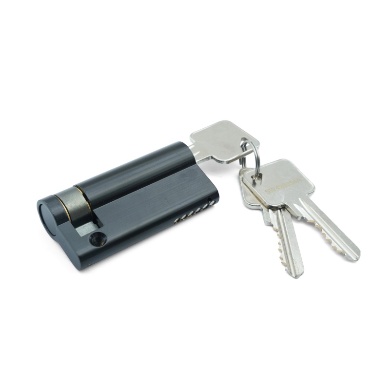 Medio cilindro de electroforesis negro