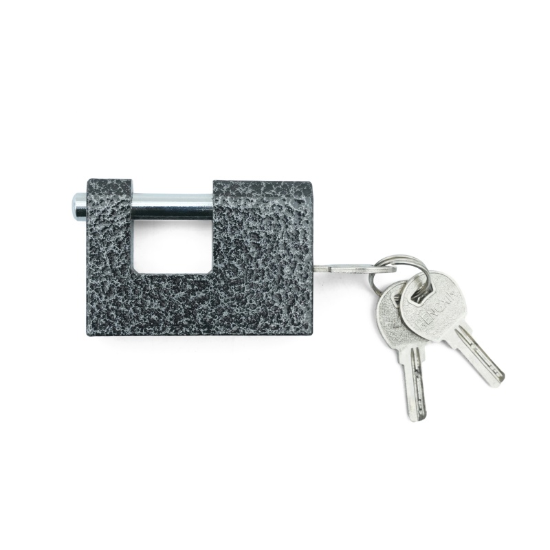 Candado rectangular pintado de plástico A